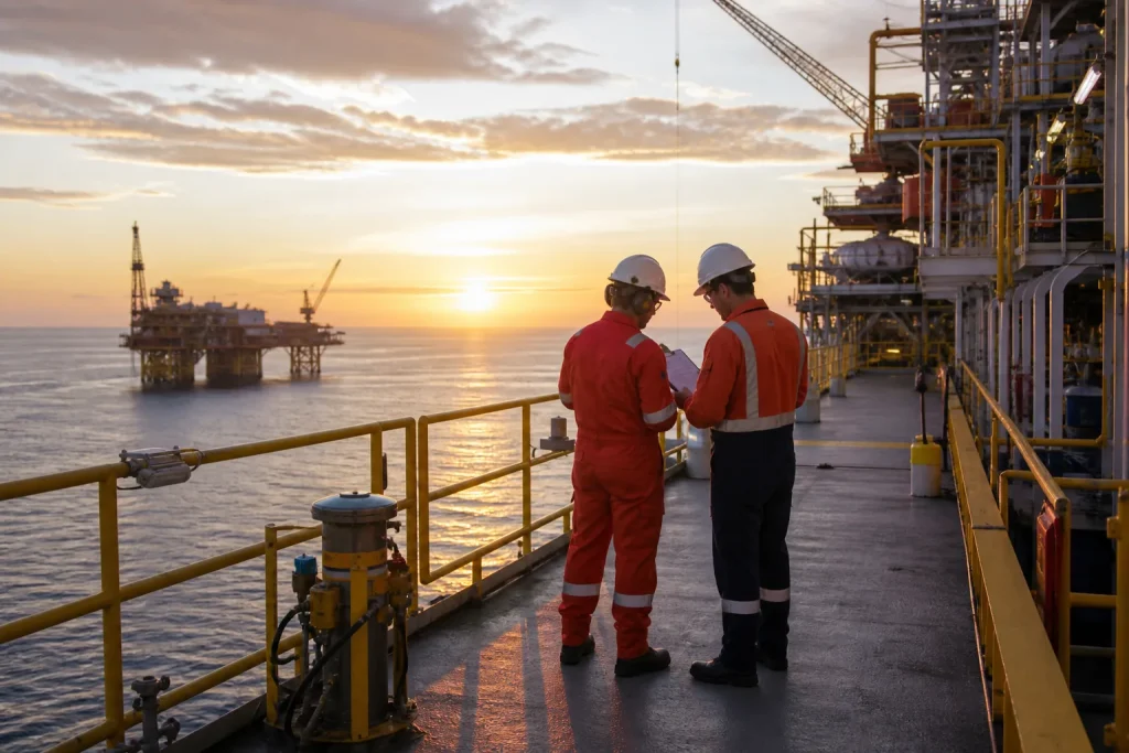 recruitment agencies for work on offshore oil platforms in the US